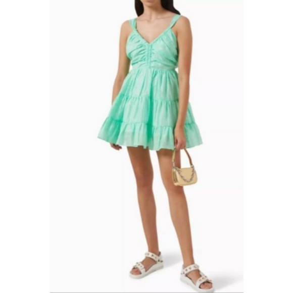 SANDRO Mariella Mini Dress Size 8 NWOT - Picture 10 of 12